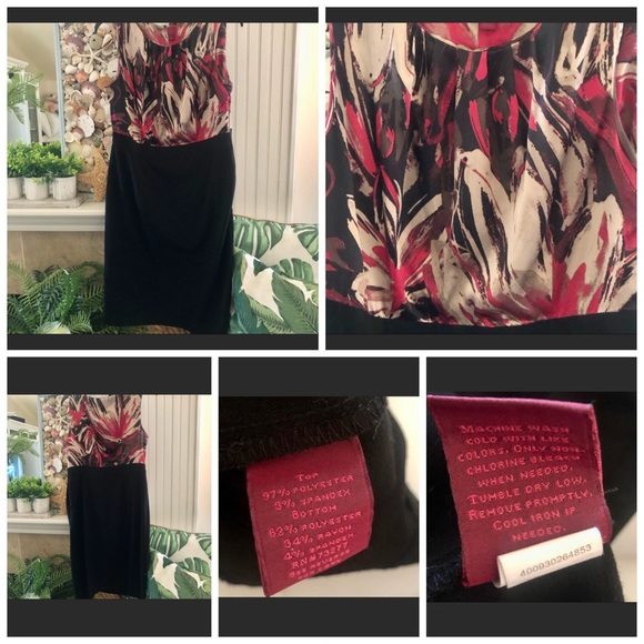 Lot 3 Work to Evening Dresses Sz 12/L - Picture 3 of 6